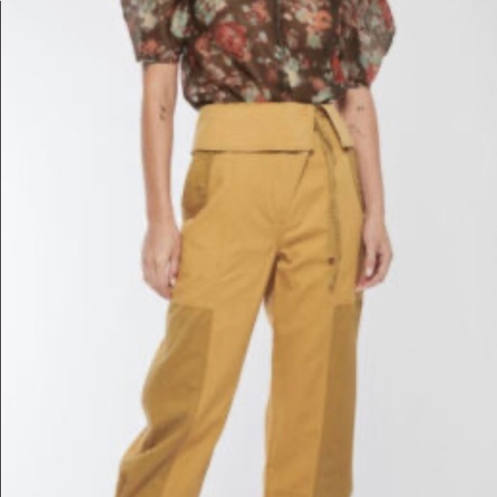 Ulla Johnson Hudson Patchwork Pants size 0